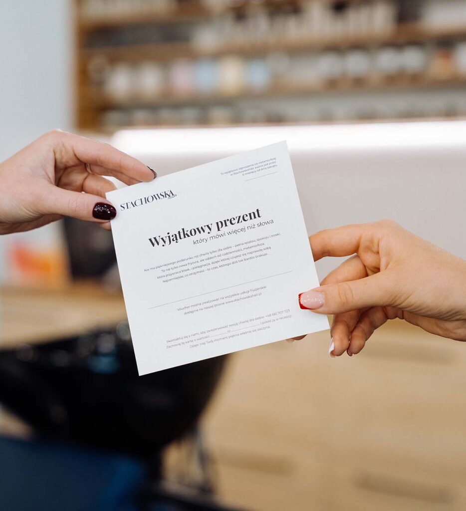 Stachowskahair Fryzjer Wrocław Karta Podarunkowa Voucher